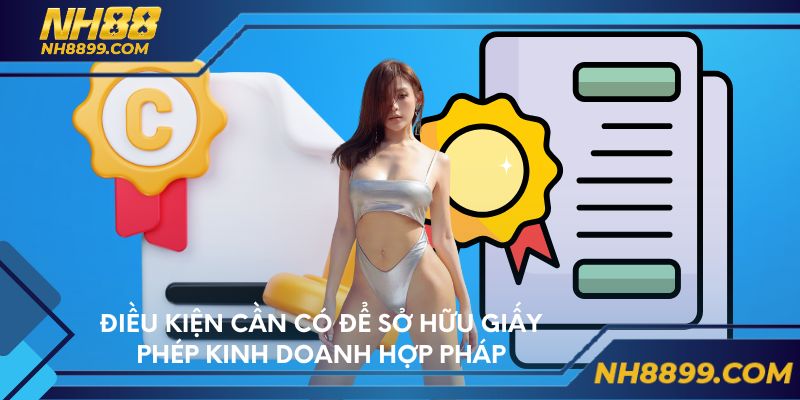 Điều kiện cần có để sở hữu giấy phép kinh doanh hợp pháp